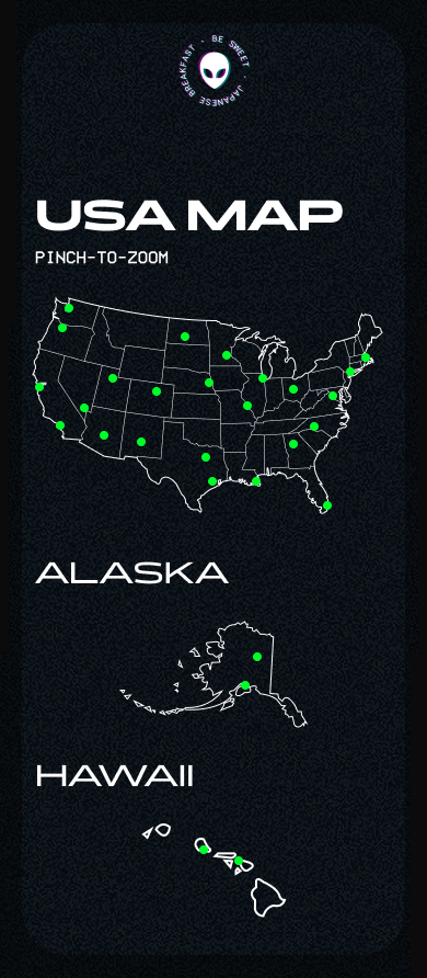 BeSweet Smartphone Map